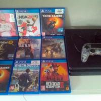 PS4 slim 500MB + giochi