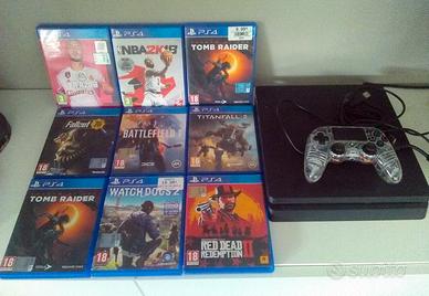 PS4 slim 500MB + giochi