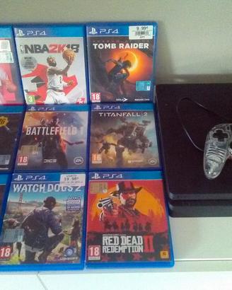 PS4 slim 500MB + giochi