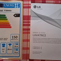 Lavatrice LG A+++ sistema di lavaggio intelligente