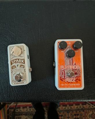 Pedalini fuzz e booster