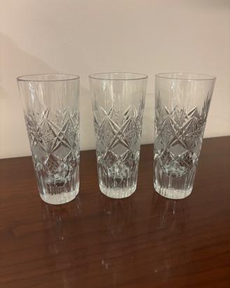 Cristalli: bicchieri da bibita