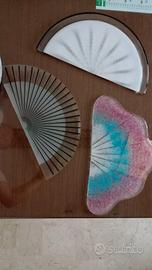 vetri ricambio per piantane o applique 6pz totali