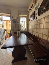 Tavolo da cucina e panca