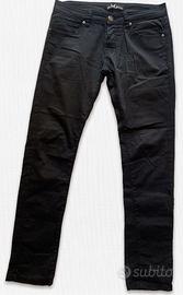 Jeans estivo nero con bottoni ADSL-Jeans Tg.44
