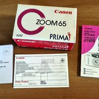 Canon Prima Zoom 65 - Solo scatola e libretto