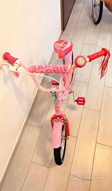Bicicletta barbie cerchio 16 bambina