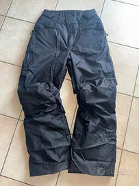 Pantaloni da sci / snowboard neri impermeabili