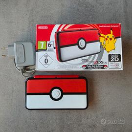 New Nintendo 2DS XL Edizione Pokeball Con Scatola