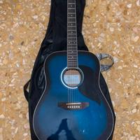 chitarra acustica eko ranger 6 sunburst blue