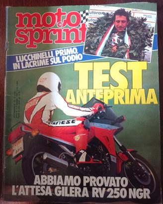 Rivista MOTOSPRINT numero 18 del 1985