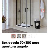 Box doccia 70x100