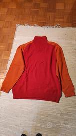 Maglione rosso e arancione da uomo tg. 50