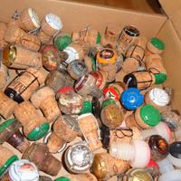 Ritiro Tappi spumante  champagne bottiglie vecchie