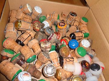 Ritiro Tappi spumante  champagne bottiglie vecchie