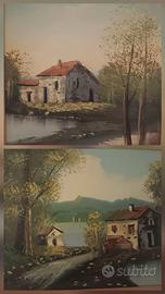 2 quadri  natura  Antonio Marotta