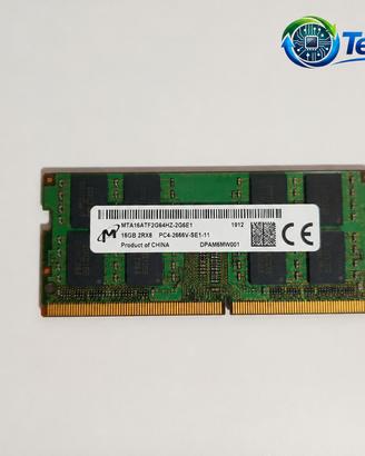MEMORIA MICRON DDR4-2666 16GB SO-DIMM