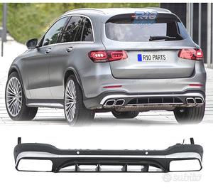 DIFFUSORE MERCEDES GLC X253 SUV 15-22 LOOK AMG GLC