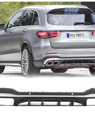 DIFFUSORE MERCEDES GLC X253 SUV 15-22 LOOK AMG GLC