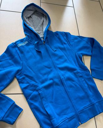 FELPA KAPPA UOMO CON CAPPUCCIO