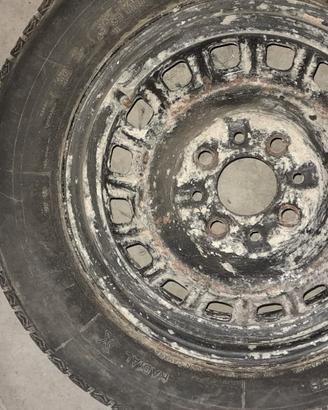 Ruota di scorta Michelin con cerchio in acciaio