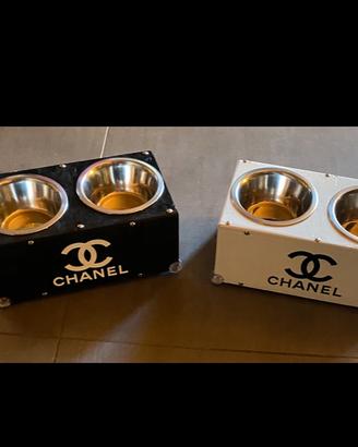 Portaciotole animali tipo Chanel