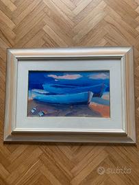 NORMANNO BATTISTONI Olio su tavola