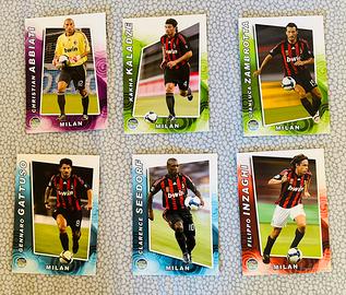 Football Real Action 08/09 - Card Milan