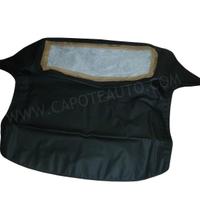 Capote Fiat 850 spider in pvc nero