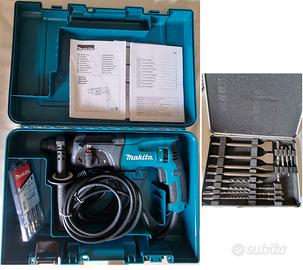 Tassellatore MAKITA HR2470 + set sds-plus DeWALT