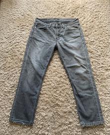 Jeans Levi’s 511 neri W33 L32 slim fit denim nuovi