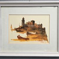 DIPINTO LUCIANO NAVACCHIA  CON CORNICE (N1)