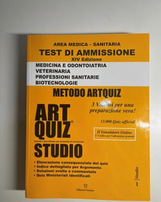 Libro per il test di medicina
