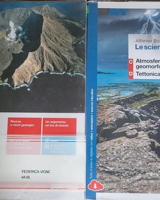 Libri di scienze e chimica per il liceo linguistic