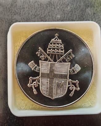 Moneta argento Papa Giovanni Paolo ii