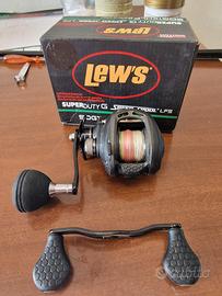 casting lew's superduty G luccio o big bass