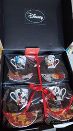 Set Disney tazzine e piattini, firmati Egan