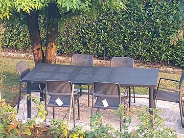 Tavolo Nardi da esterno +6 sedie