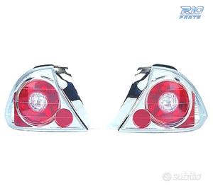 FANALI HONDA CIVIC 01-03 CROMATO