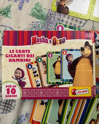Carte Giganti  Masha e Orso -Lisciani