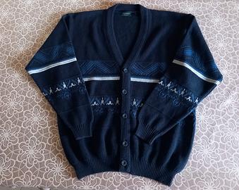 Cardigan Vintage,retrò,anni 80/90,taglia M