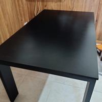 Tavolo Allungabile Nero 150 x 90 