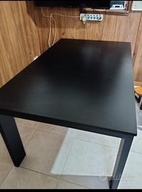Tavolo Allungabile Nero 150 x 90 