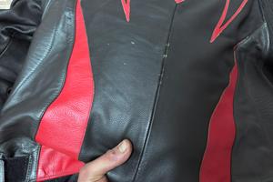 Tuta moto + casco + stivali