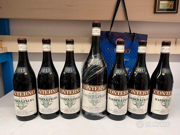 Verticale Barbera Conterno + Freisa Conterno