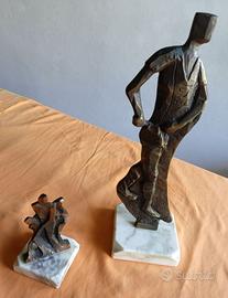 Vittorio Buzzanca "Busan" - scultura in bronzo