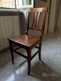 Sedia di legno