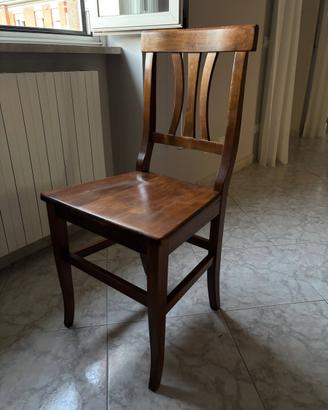Sedia di legno