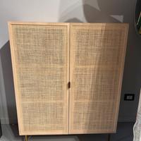 Mobile in legno stile Boho/Scandi