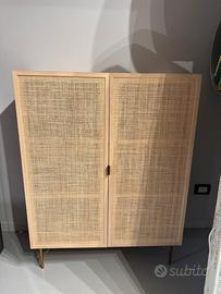 Mobile in legno stile Boho/Scandi